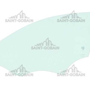 LEFT FRONT DOOR GLASS (2 HOLES) - SEKURIT